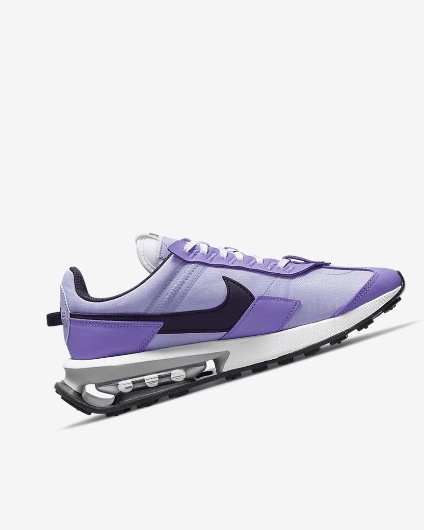 Purple / Purple / Metal Silver / Black Women's Nike Air Max Pre-Day Sneakers | UK2234