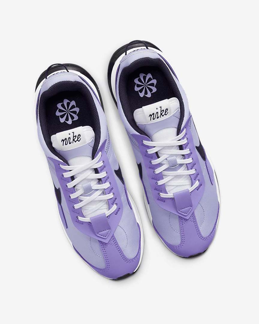 Purple / Purple / Metal Silver / Black Women's Nike Air Max Pre-Day Sneakers | UK2234