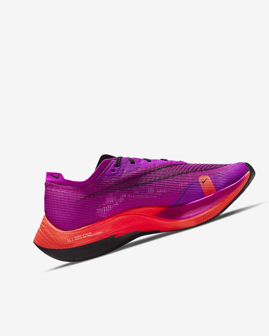 Purple / Red / Grey / Black Women's Nike ZoomX Vaporfly Next% 2 Running Shoes | UK4954