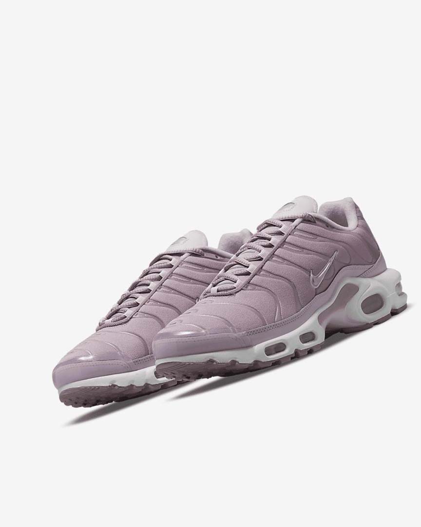 Purple / White / Metal Silver Women's Nike Air Max Plus Sneakers | UK4947