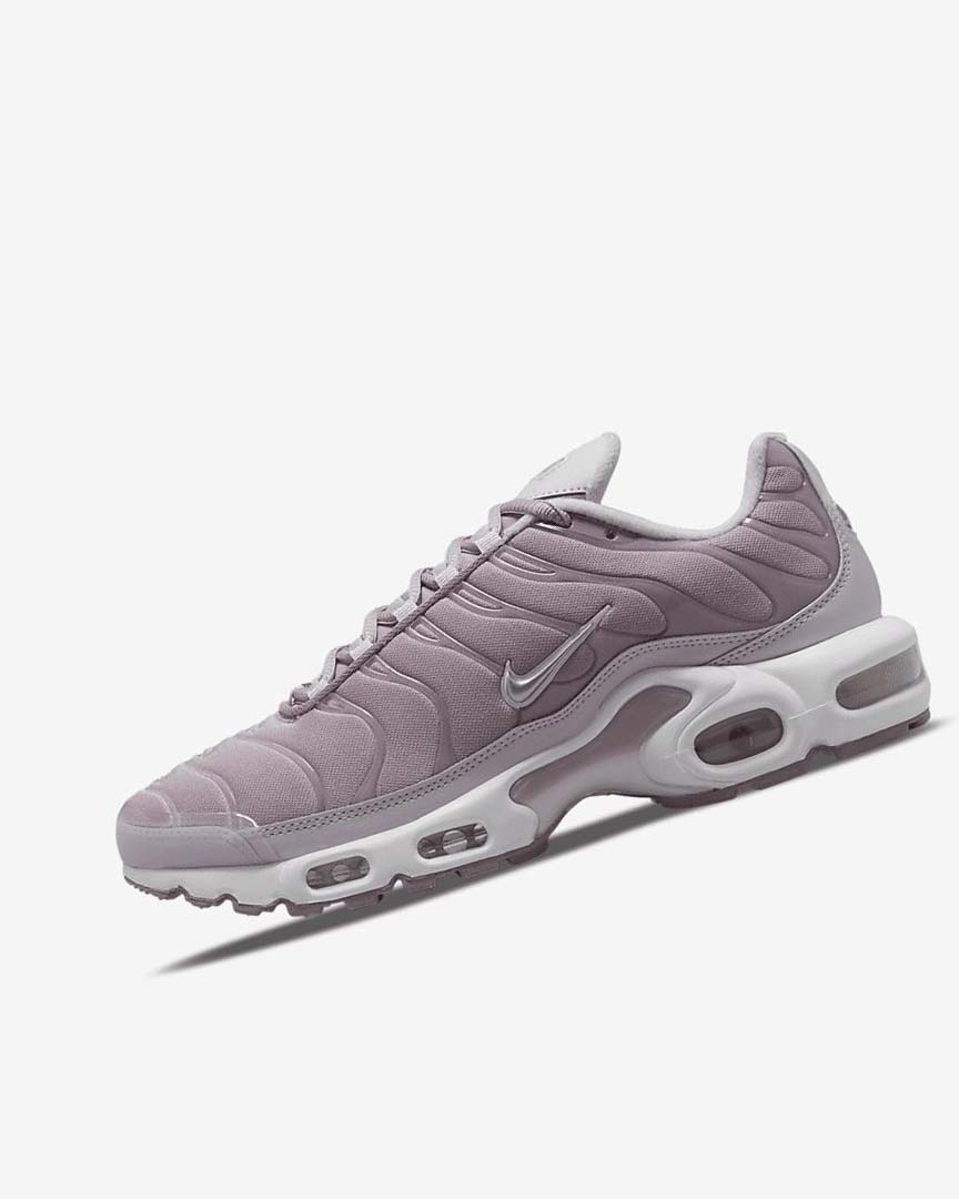 Purple / White / Metal Silver Women\'s Nike Air Max Plus Sneakers | UK4947