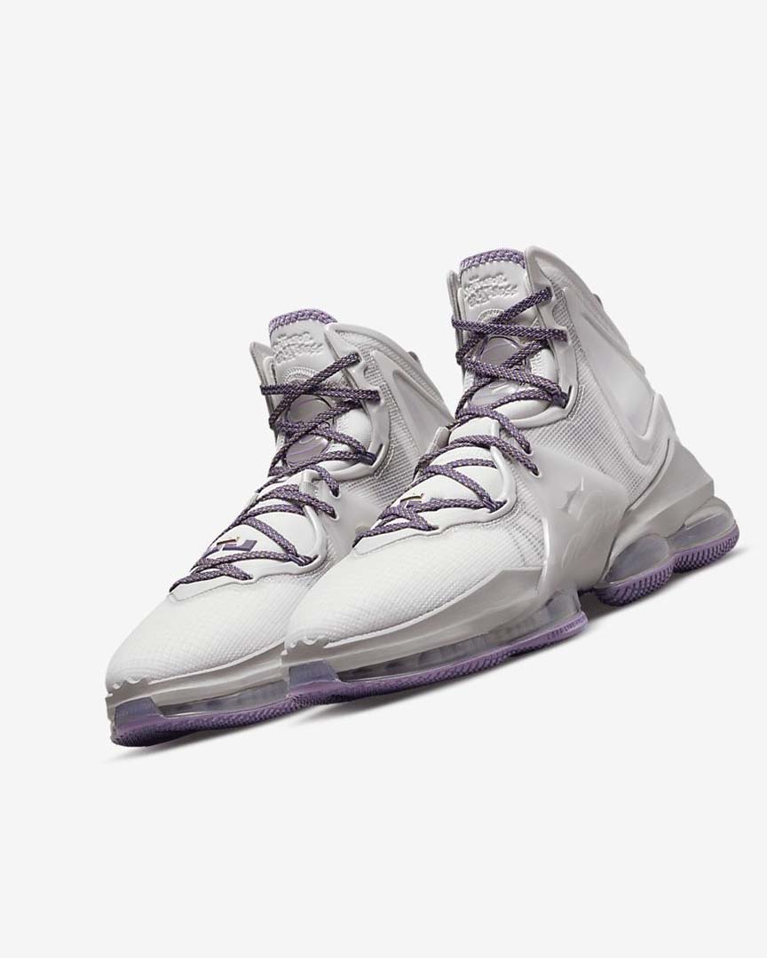 Purple Women's Nike LeBron 19 Basketball Shoes | UK5192