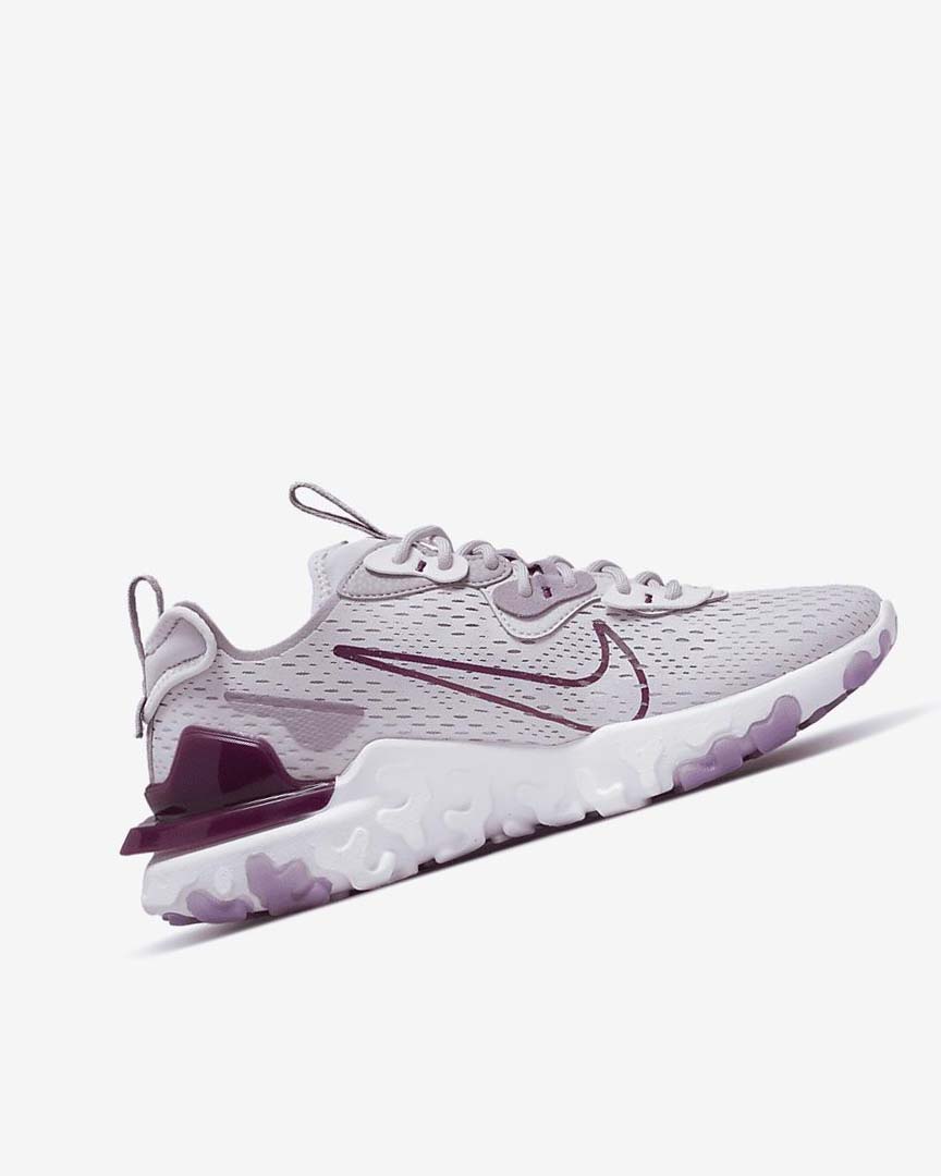 Purple Women's Nike React Vision Running Shoes | UK5455