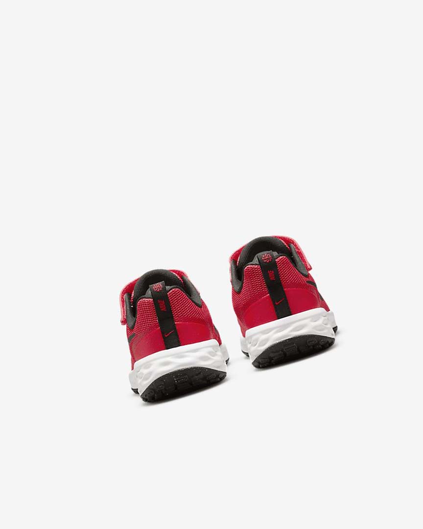 Red / Black Boys' Nike Revolution 6 Running Shoes | UK3264