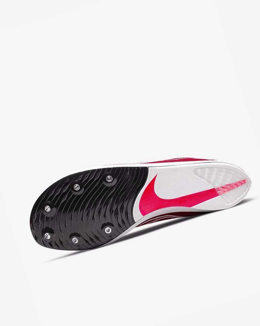 Red / Black / White Men's Nike ZoomX Dragonfly Bowerman Track Club Spikes | UK4814