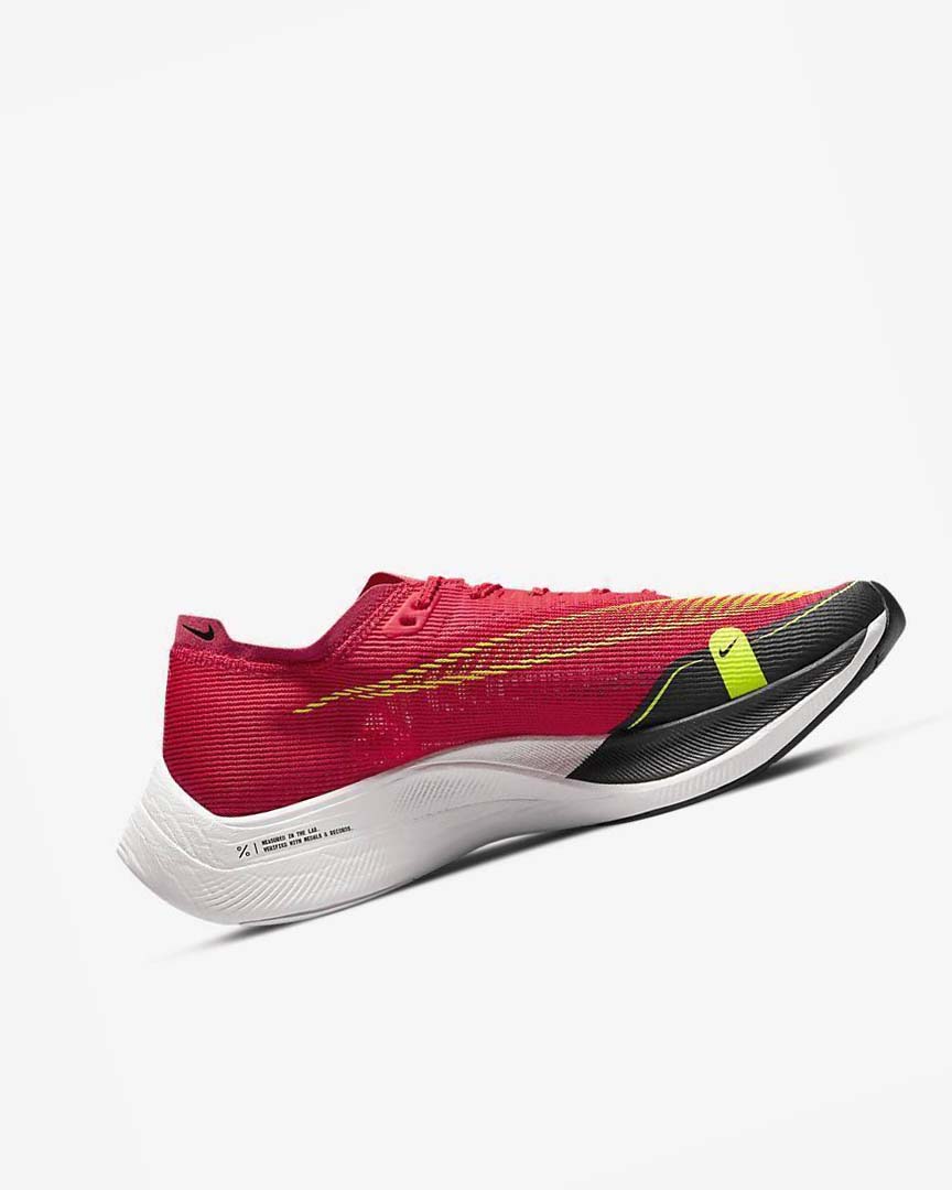 Red / Dark Grey / White Men's Nike ZoomX Vaporfly Next% 2 Running Shoes | UK3061