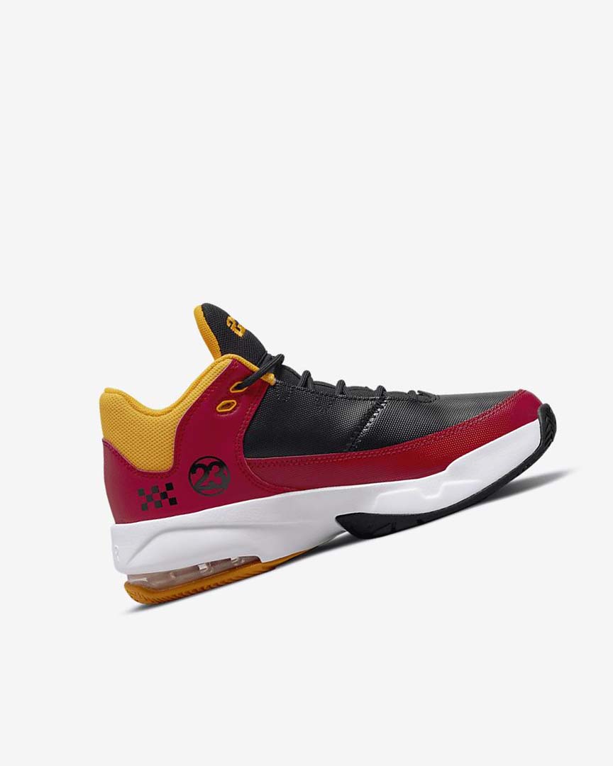 Red / Gold / Black Boys' Nike Jordan Max Aura 3 SE Basketball Shoes | UK5439