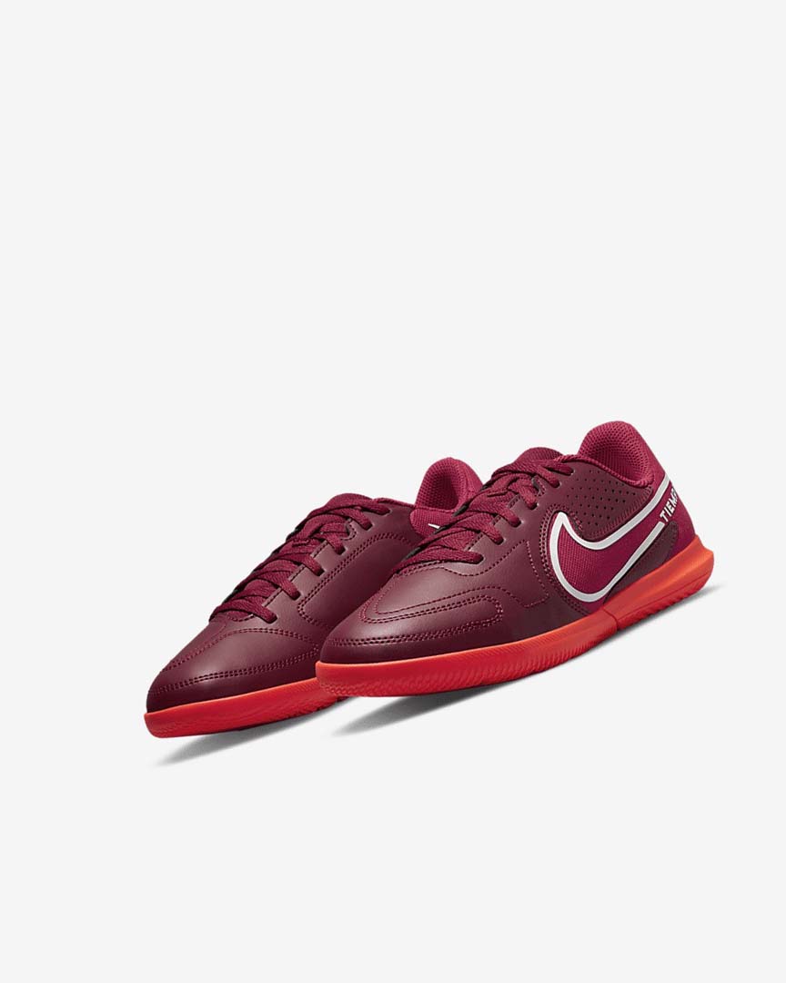 Red / Light Red Girls' Nike Jr. Tiempo Legend 9 Club IC Football Shoes | UK4628