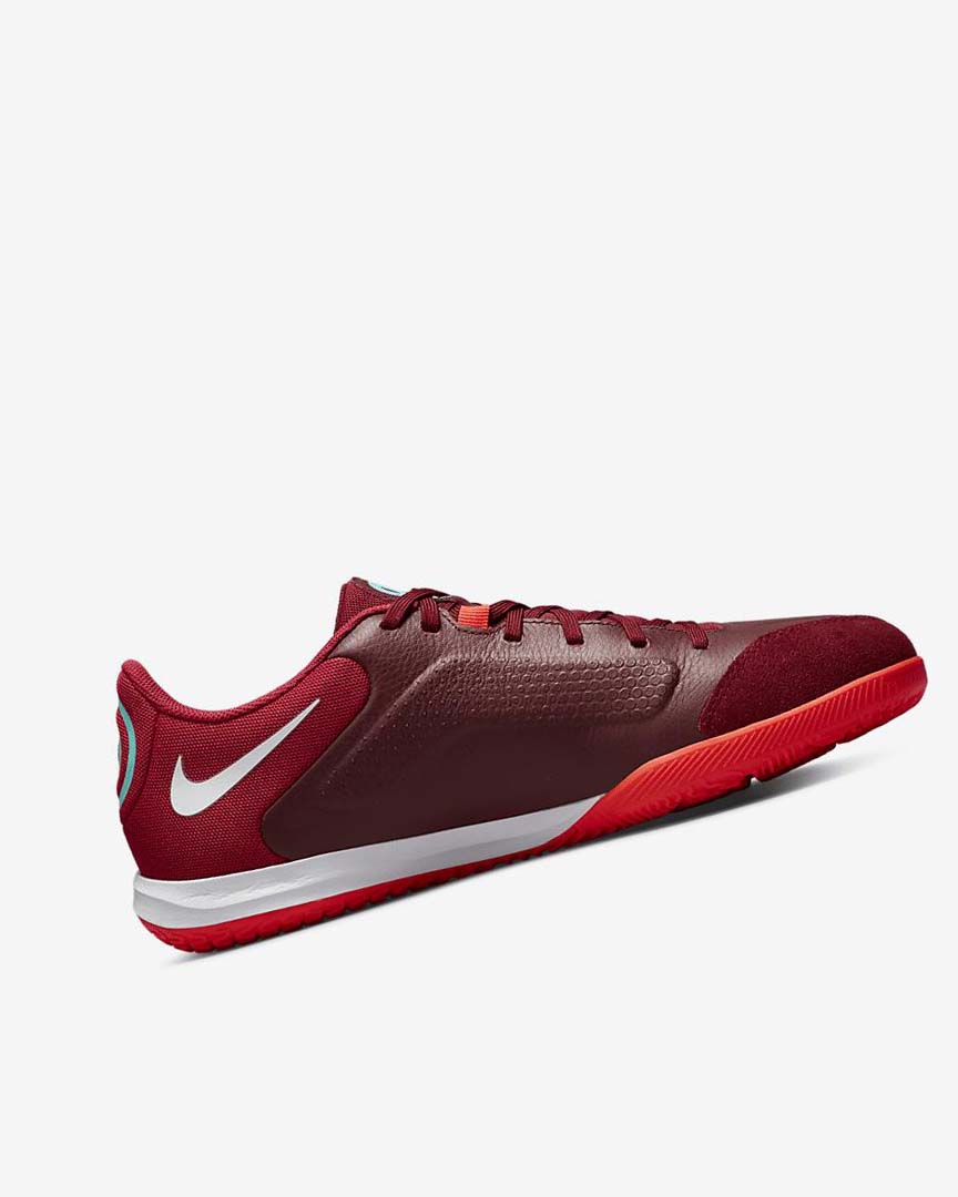 Red / Light Red / White Women's Nike Tiempo Legend 9 Academy IC Football Shoes | UK2494