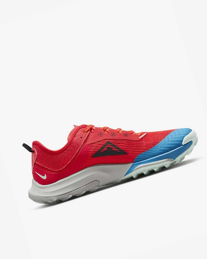 Red / Orange / Blue / Black Men's Nike Air Zoom Terra Kiger 8 Trail Running Shoes | UK4758