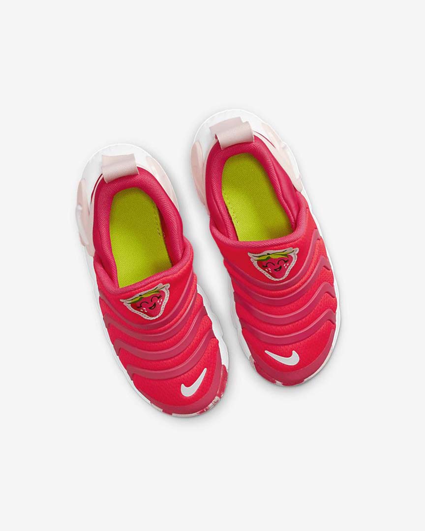 Red / Pink / White Boys' Nike Dynamo Go Lil Fruits Shoes | UK3117