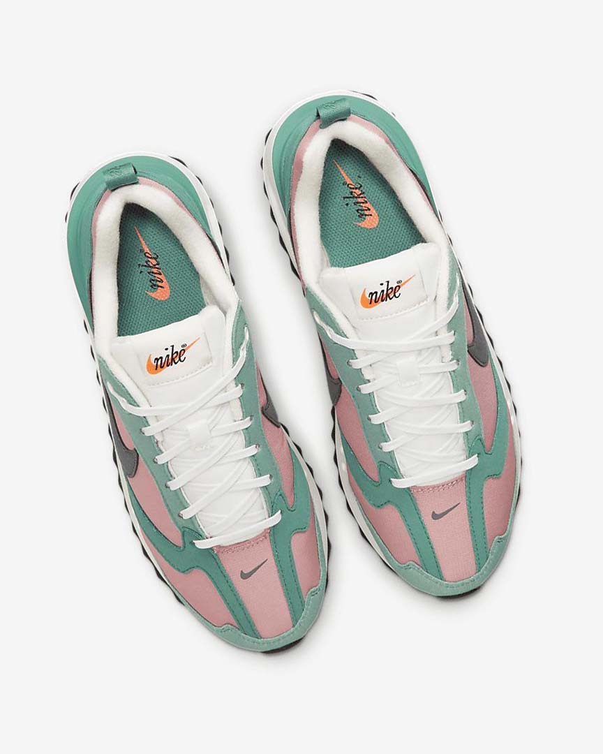 Red Pink / White / Grey Women's Nike Air Max Dawn Sneakers | UK2672