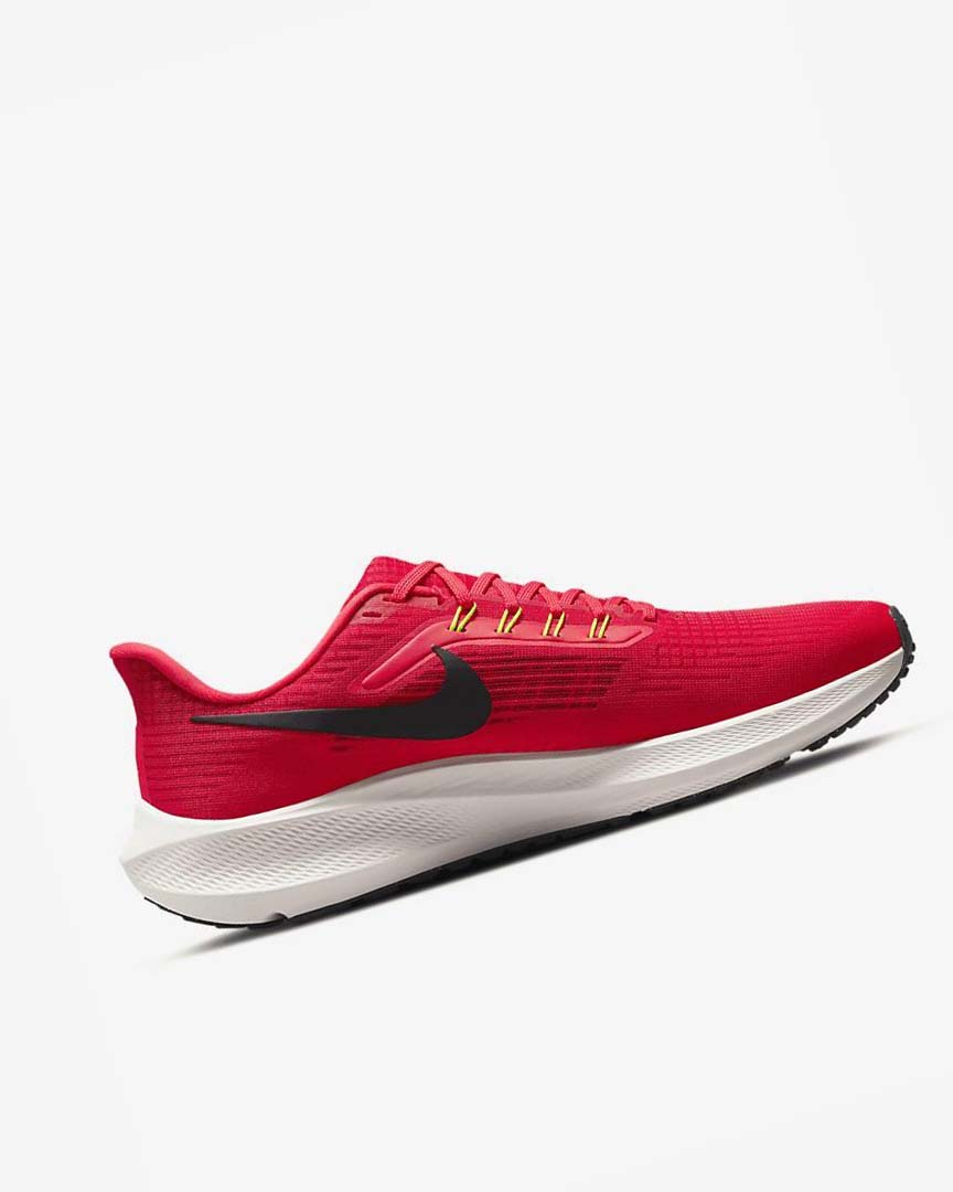 Red / Red / Black Men's Nike Air Zoom Pegasus 39 Running Shoes | UK2682