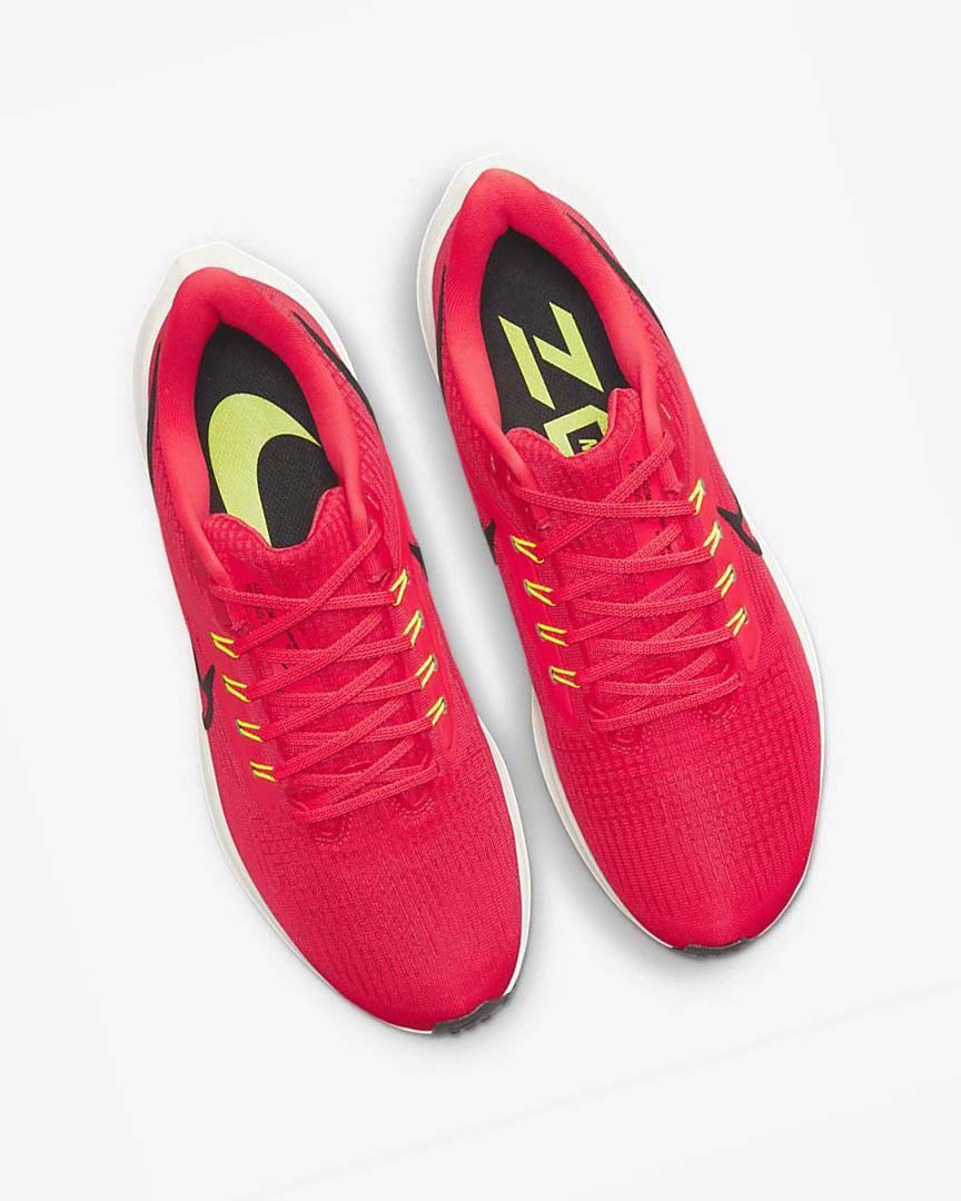 Red / Red / Black Men's Nike Air Zoom Pegasus 39 Running Shoes | UK2682