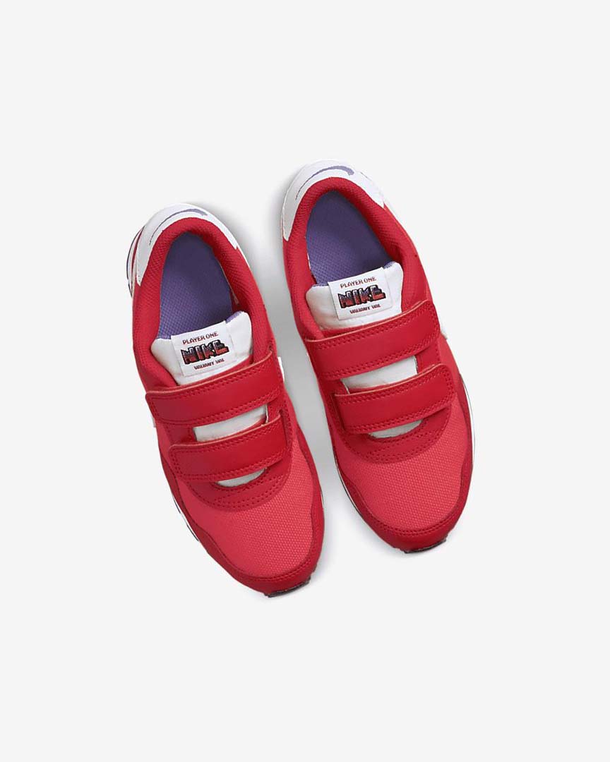 Red / Red / Purple / White Girls' Nike MD Valiant SE Shoes | UK2307