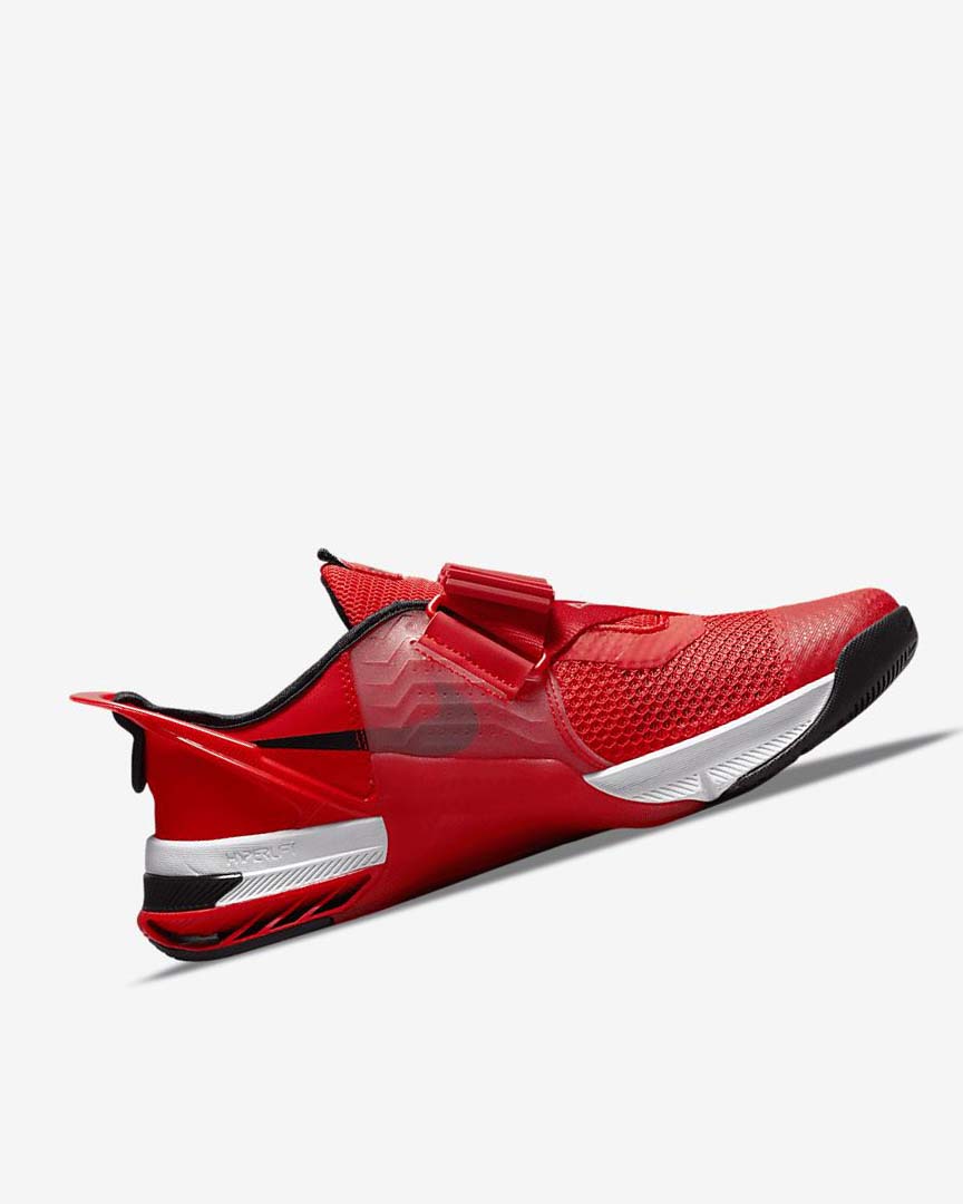 Red / White / Black Women's Nike Metcon 7 FlyEase Training Shoes | UK1153