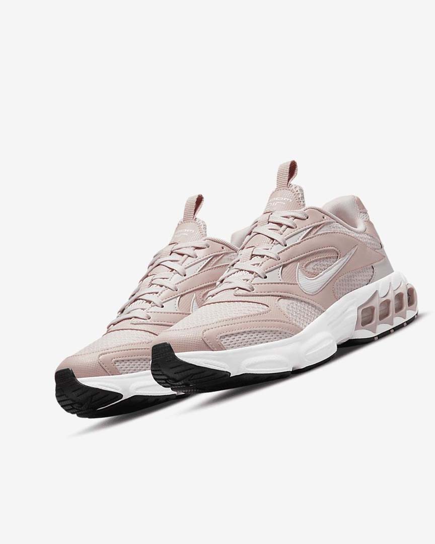 Rose / Pink / Black / White Women's Nike Zoom Air Fire Sneakers | UK2497