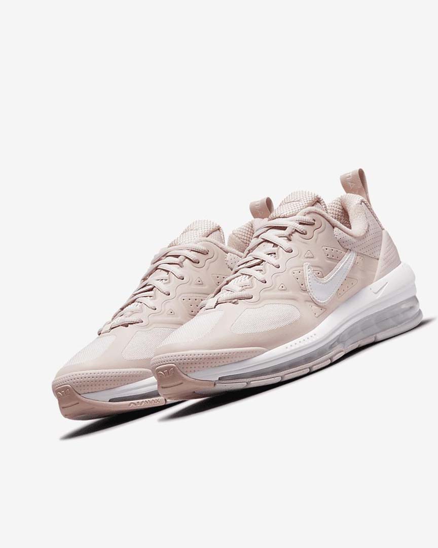 Rose / Pink / White / White Women's Nike Air Max Genome Casual Shoes | UK2206