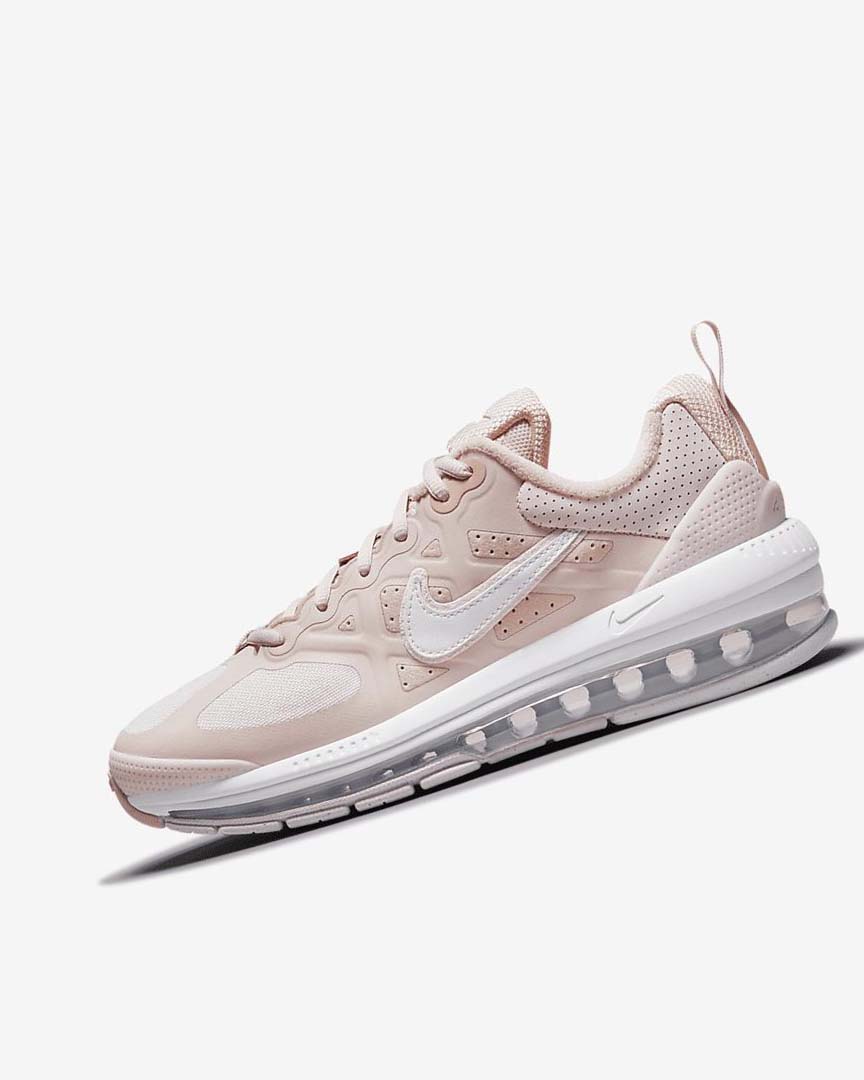 Rose / Pink / White / White Women\'s Nike Air Max Genome Casual Shoes | UK2206