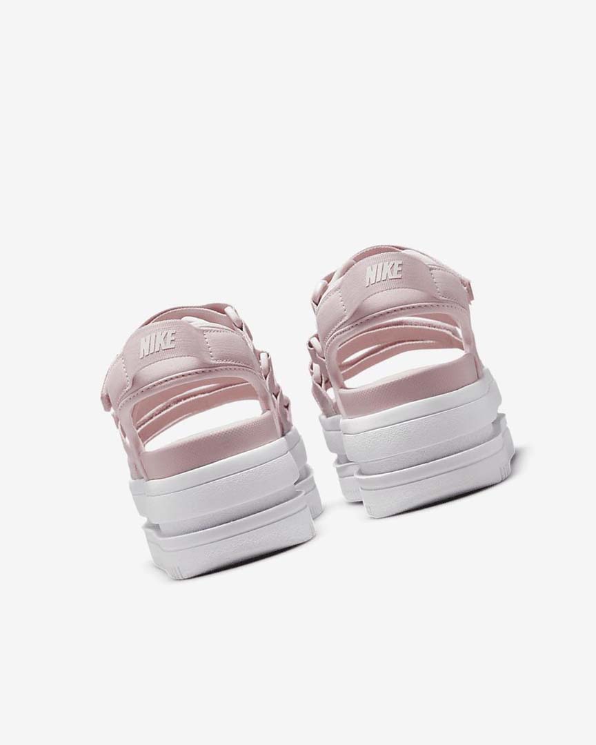 Rose / Pink / White Women's Nike Icon Classic Sandals | UK2803