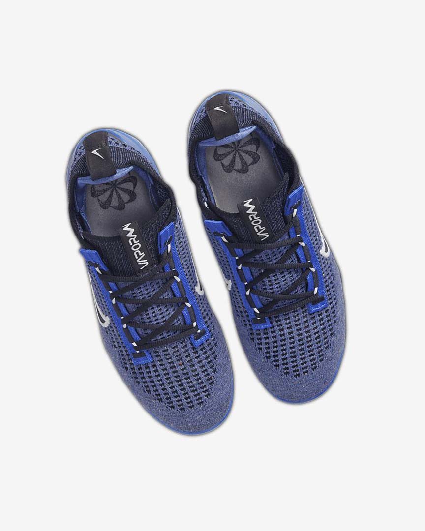 Royal / White / Dark Grey / Black Boys' Nike Air VaporMax 2021 FK Sneakers | UK1111