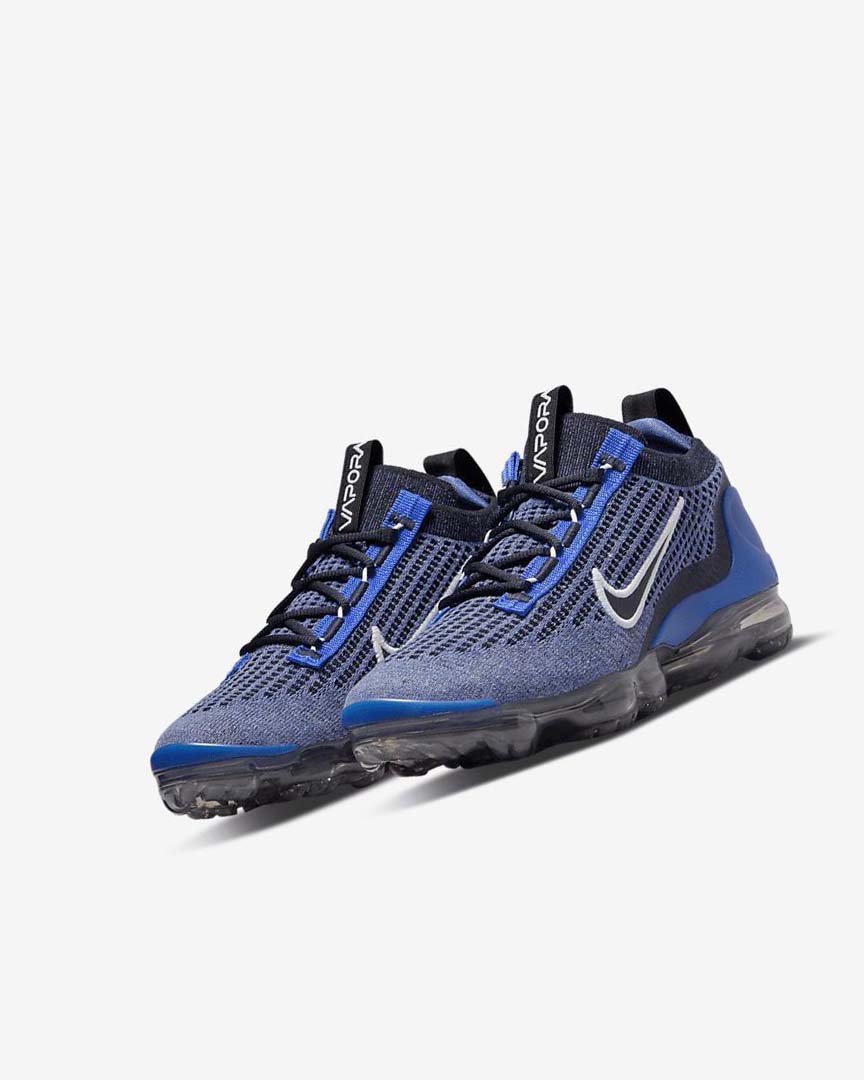 Royal / White / Dark Grey / Black Boys' Nike Air VaporMax 2021 FK Sneakers | UK1111