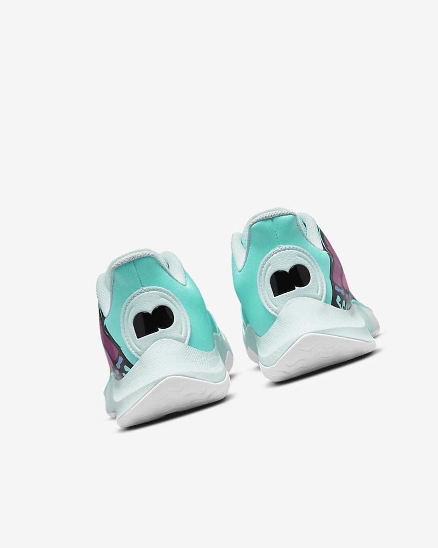 Turquoise / Black / Fuchsia / Turquoise Women's Nike Court Air Zoom GP Turbo Naomi Osaka Tennis Shoes | UK2244