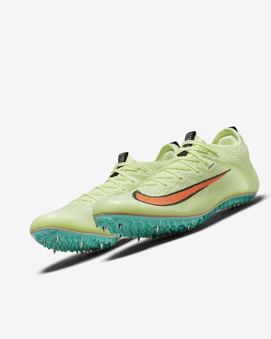 Turquoise / Black / Orange Women's Nike Zoom Superfly Elite 2 Spikes | UK4928