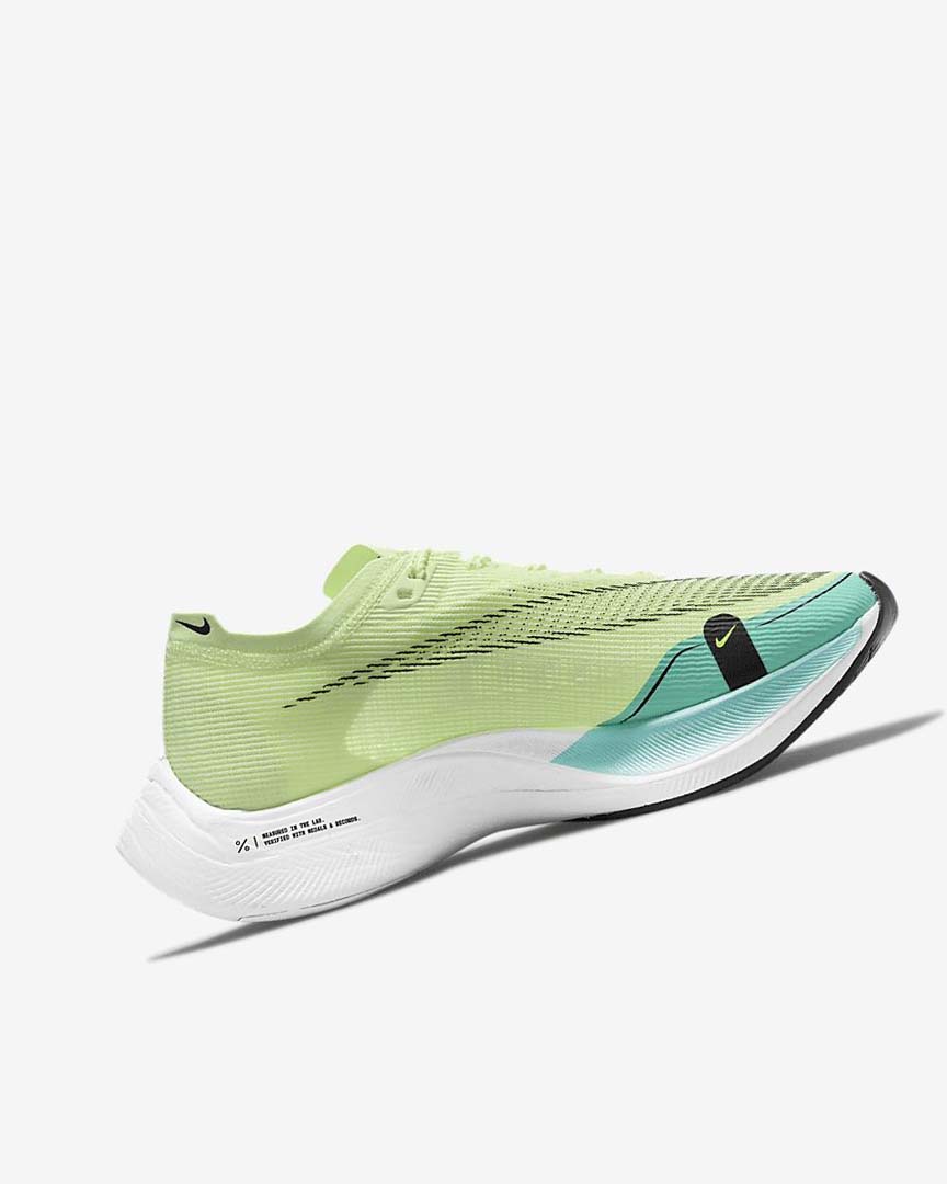 Turquoise / Black Women's Nike ZoomX Vaporfly Next% 2 Running Shoes | UK3267