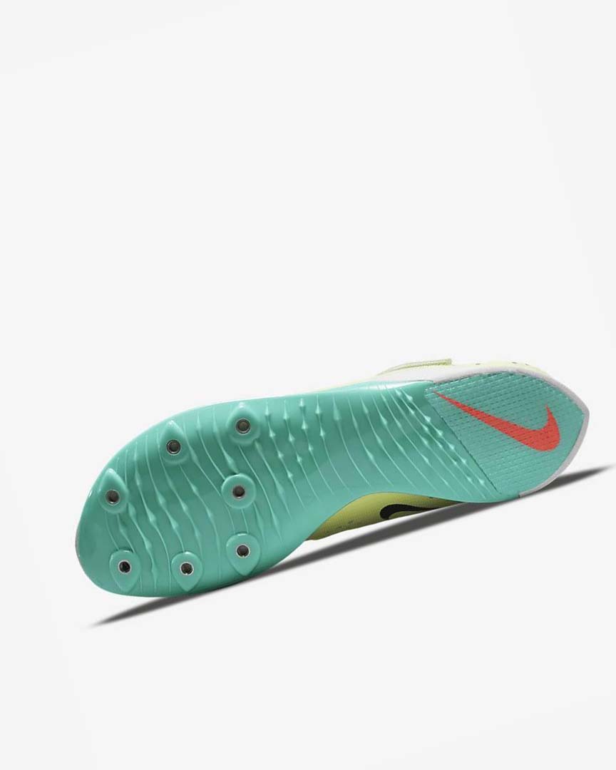 Turquoise / Orange Men's Nike Air Zoom LJ Elite Spikes | UK2648