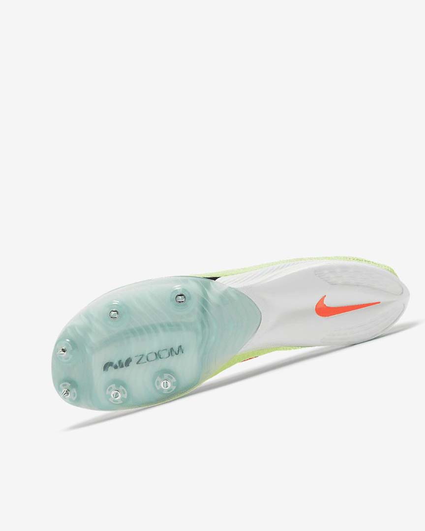 Turquoise / Orange Women's Nike Air Zoom Victory Spikes | UK3097