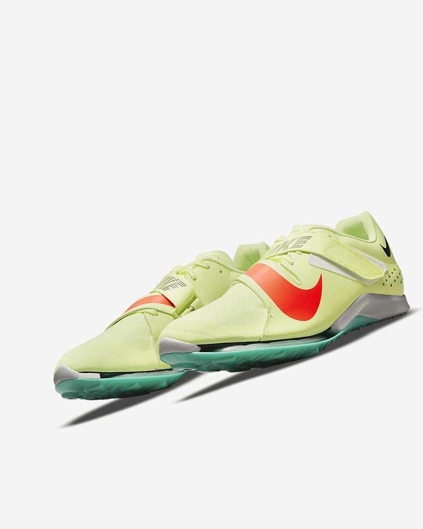 Turquoise / Orange Women's Nike Air Zoom LJ Elite Spikes | UK4514