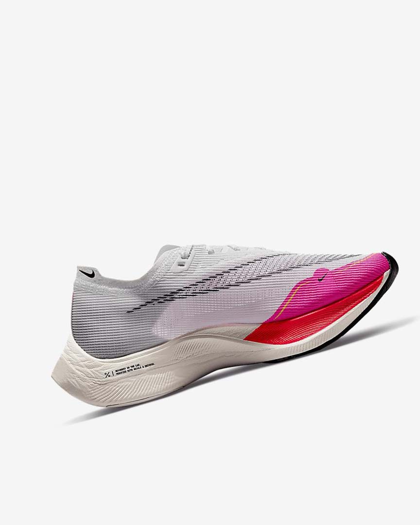 White / Black / Black / Black Women's Nike ZoomX Vaporfly Next% 2 Running Shoes | UK2404