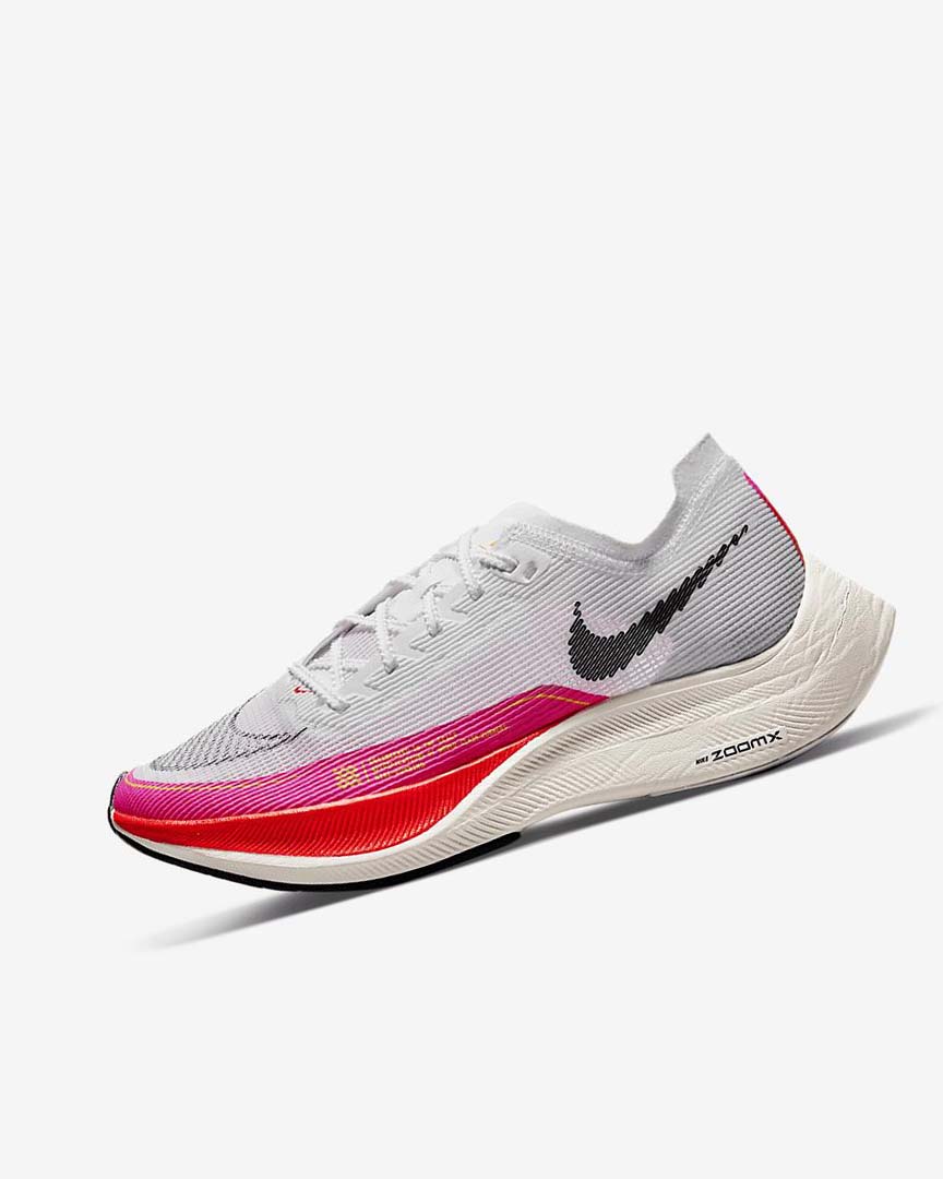 White / Black / Black / Black Women\'s Nike ZoomX Vaporfly Next% 2 Running Shoes | UK2404