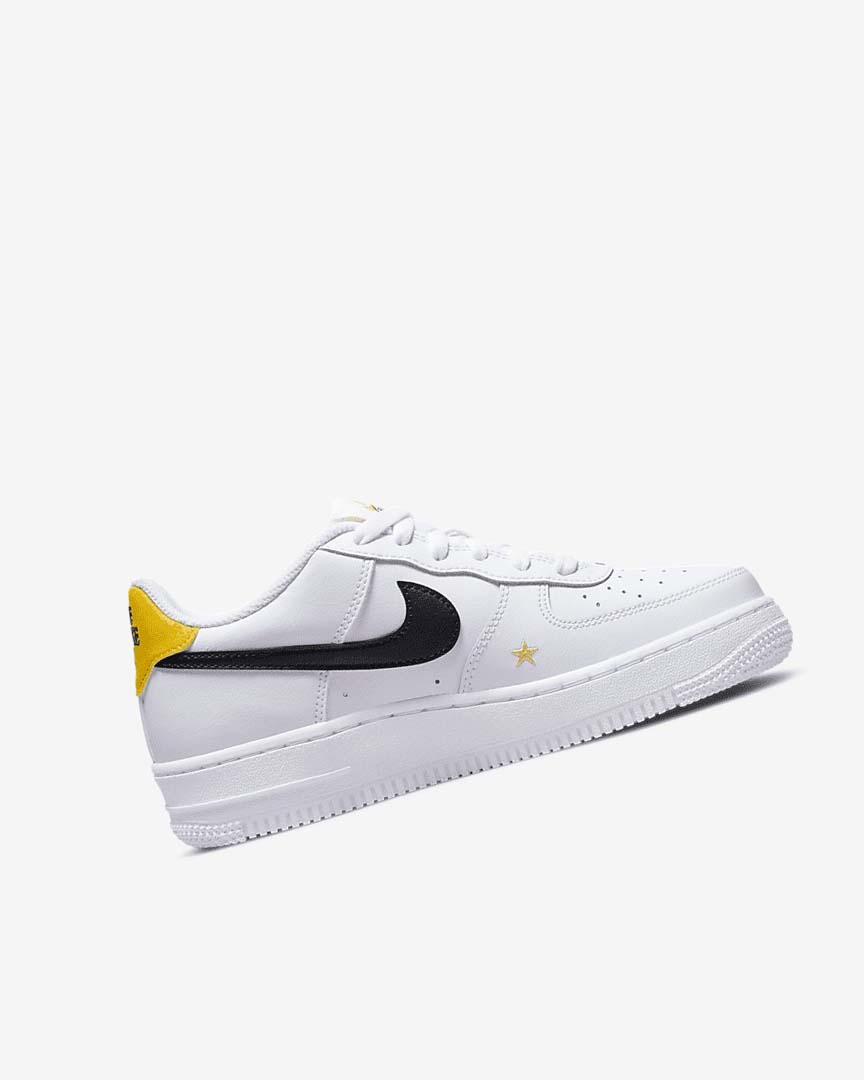 White / Black Boys' Nike Air Force 1 LV8 Sneakers | UK5187