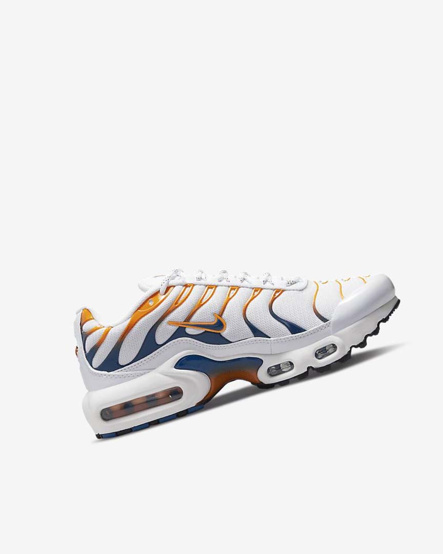 White / Black Boys' Nike Air Max Plus Sneakers | UK2523