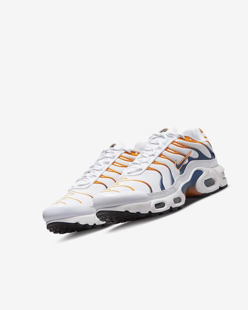 White / Black Boys' Nike Air Max Plus Sneakers | UK2523