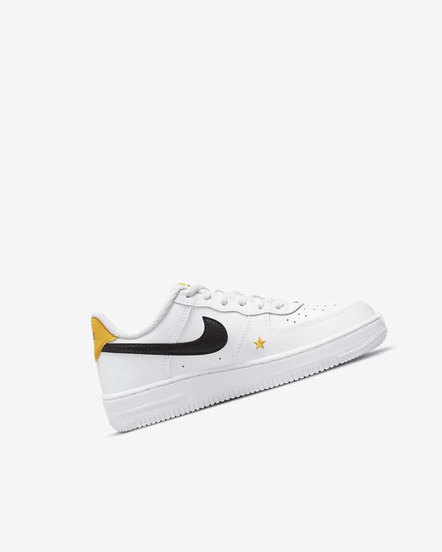 White / Black Boys' Nike Force 1 LV8 Shoes | UK4810