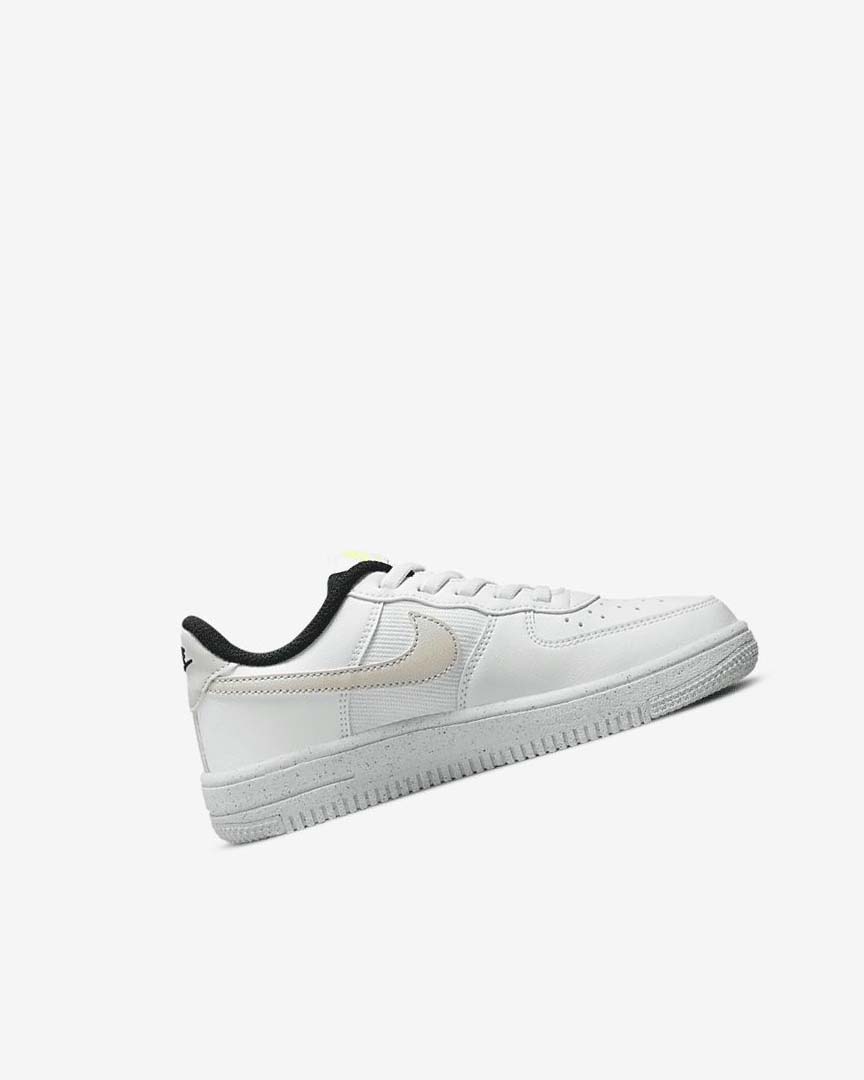 White / Black / Light Beige Boys' Nike Force 1 Next Nature Shoes | UK2362