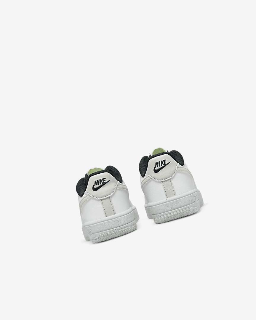 White / Black / Light Beige Boys' Nike Force 1 Next Nature Shoes | UK2362