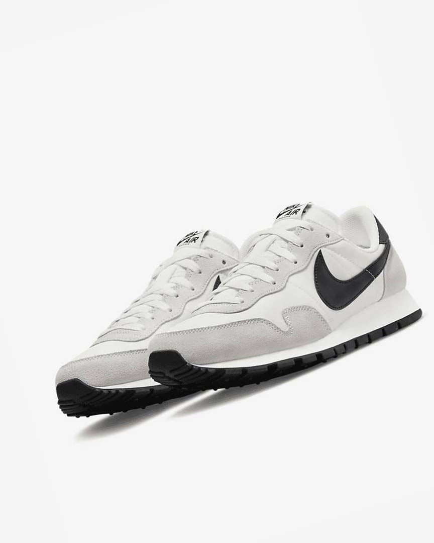 White / Black Men's Nike Air Pegasus 83 Sneakers | UK3202