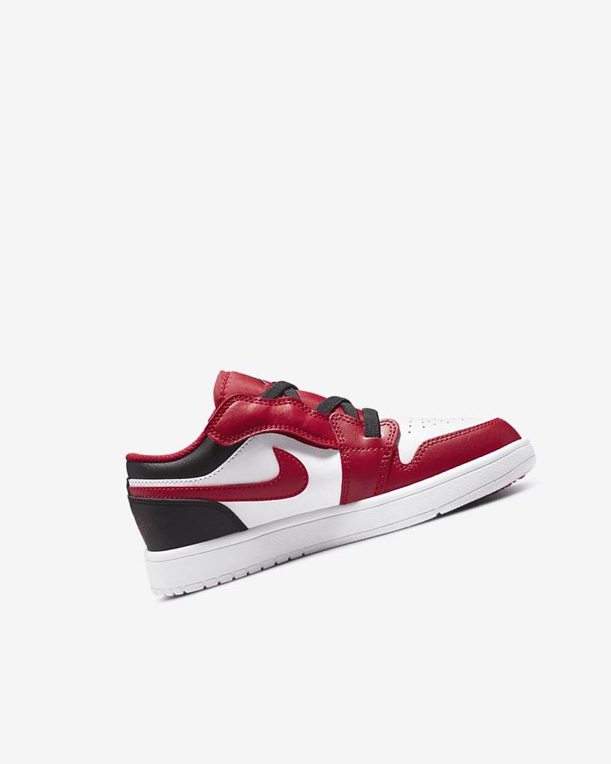 White / Black / Red Boys' Nike Jordan 1 Low Alt Shoes | UK4827