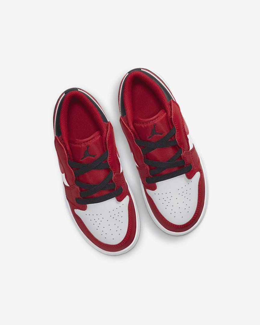 White / Black / Red Boys' Nike Jordan 1 Low Alt Shoes | UK4827