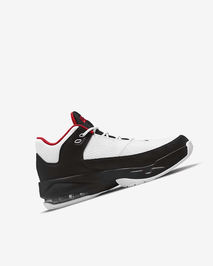 White / Black / Red Boys' Nike Jordan Max Aura 3 Basketball Shoes | UK2335