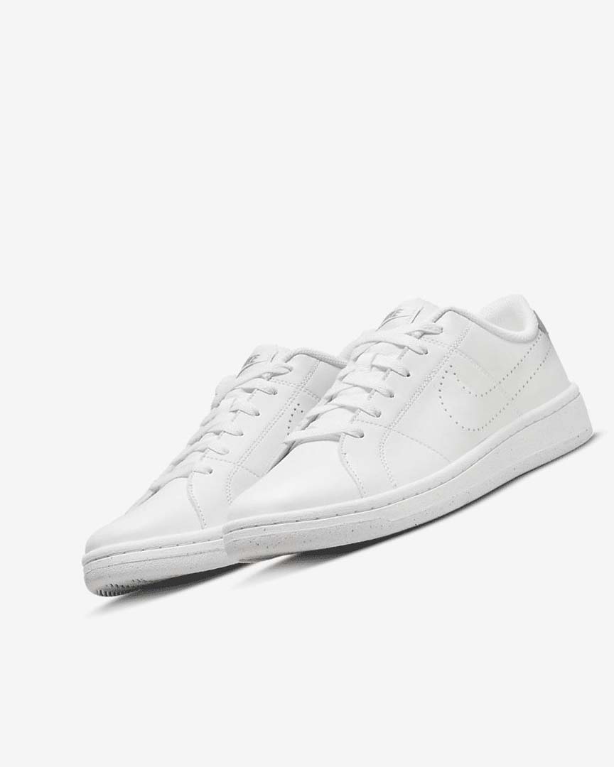 White / Black / Rose Women's Nike Court Royale 2 Next Nature Sneakers | UK4787