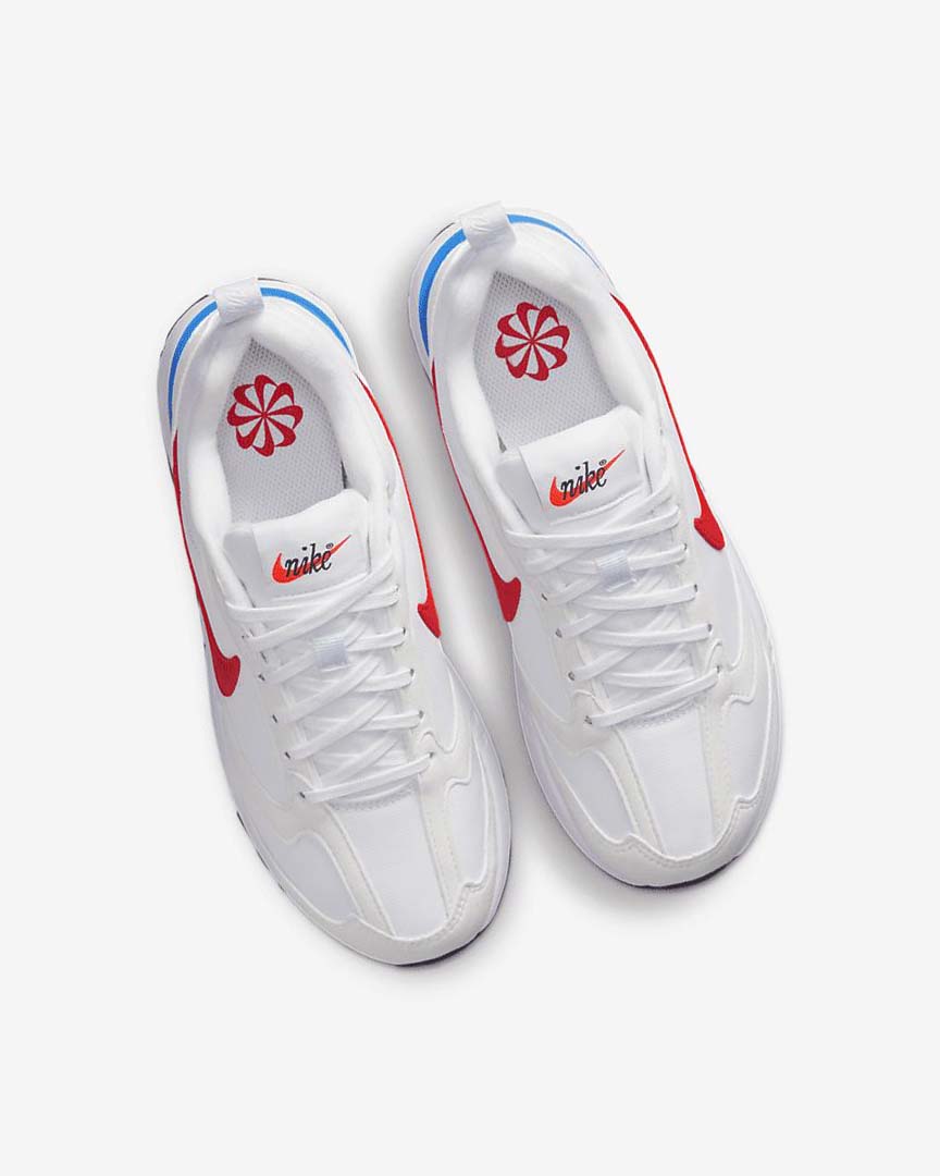 White / Blue / Black / Red Boys' Nike Air Max Dawn Sneakers | UK2984