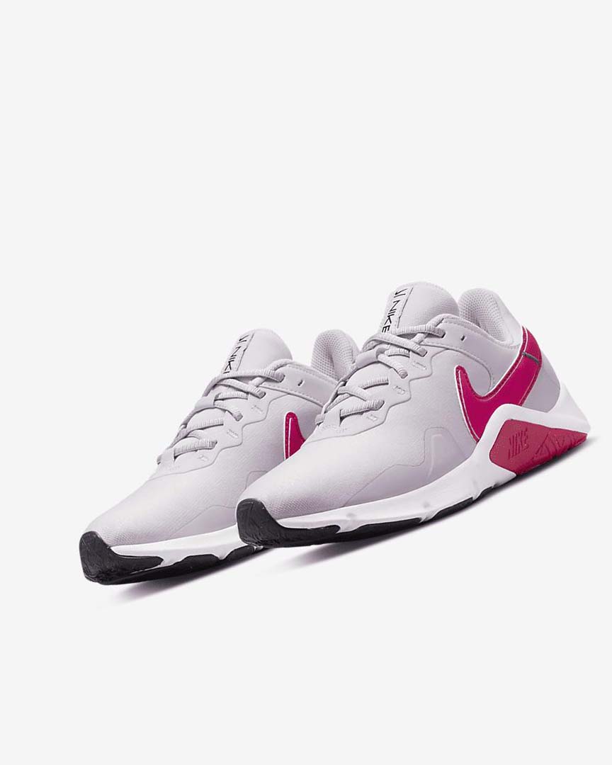 White / Blue / Pink Women's Nike Legend Essential 2 Training Shoes | UK2543