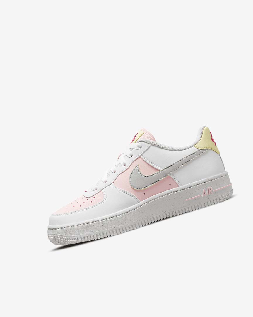 White Boys\' Nike Air Force 1 Impact Sneakers | UK5208