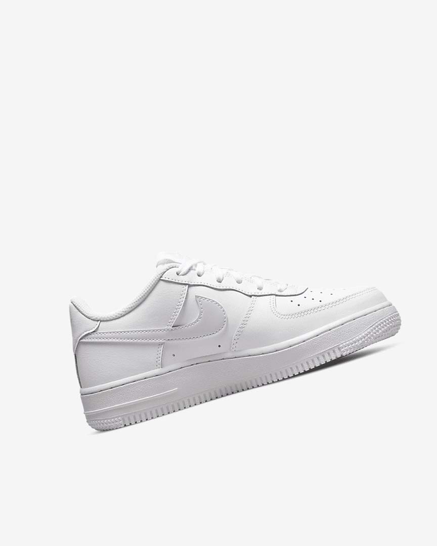 White Boys' Nike Air Force 1 Sneakers | UK3028