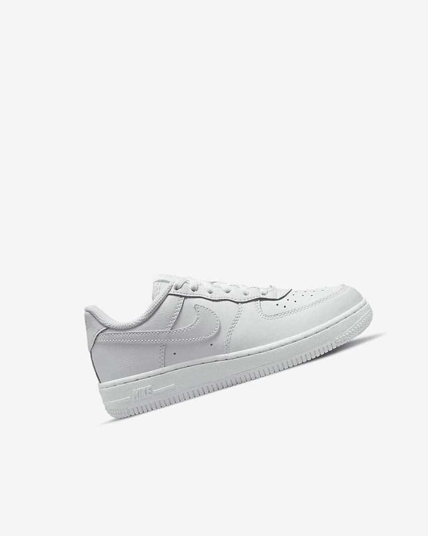 White Boys' Nike Force 1 Shoes | UK2835